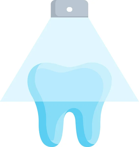 Clinic Dental Dentist Icon Flat Style — Stock Vector