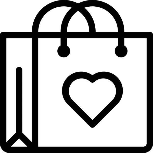 Αγοράζουν Online Ψώνια Εικονίδιο Τσάντα Ψώνια — Διανυσματικό Αρχείο