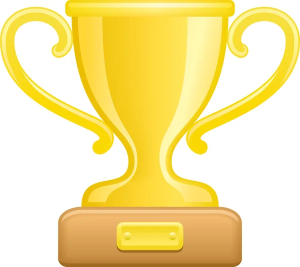 Kompetisi Ikon Piala Hadiah Dalam Kategori Belajar Sekolah - Stok Vektor