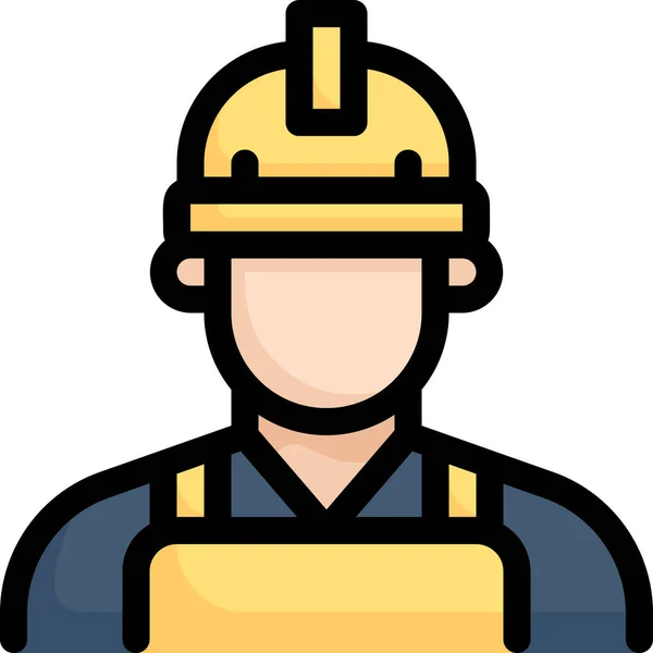 Construction Factory Industries Icon — Stock vektor