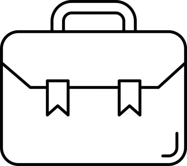 Tasche Aktentasche Gepäcksymbol — Stockvektor