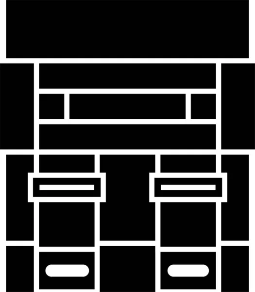 Console Evolutie Spel Pictogram Solide Stijl — Stockvector