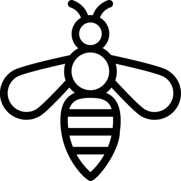 Значок Бджолиного Бджолиного Меду Весняній Категорії — стоковий вектор