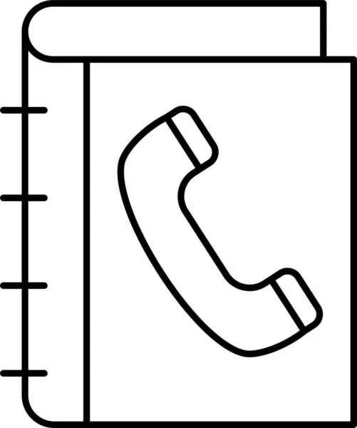 Значок Контакту Телефонної Книги — стоковий вектор
