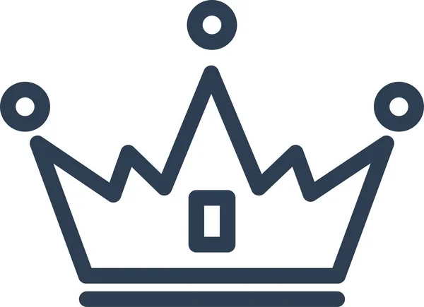 Нагорода Краща Іконка Корони — стоковий вектор