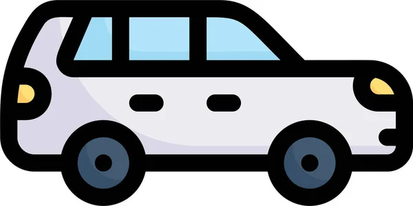 Ícone Máquina Automotiva Automática Categoria Veículos Modos Transporte —  Vetores de Stock
