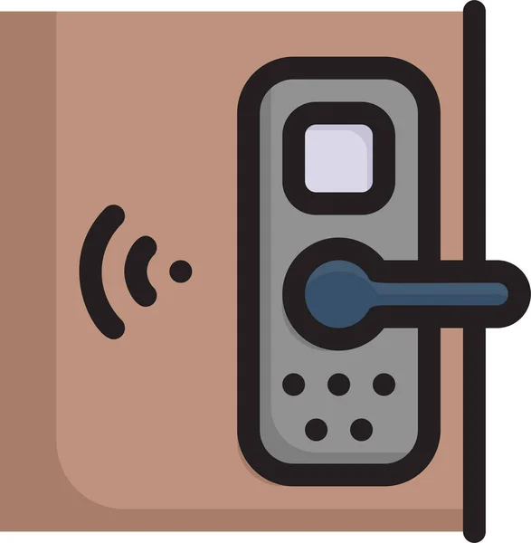 Ψηφιακό Κουμπί Ελέγχου Εικονίδιο Στην Κατηγορία Ηλεκτρονικών Συσκευών Συσκευών — Διανυσματικό Αρχείο