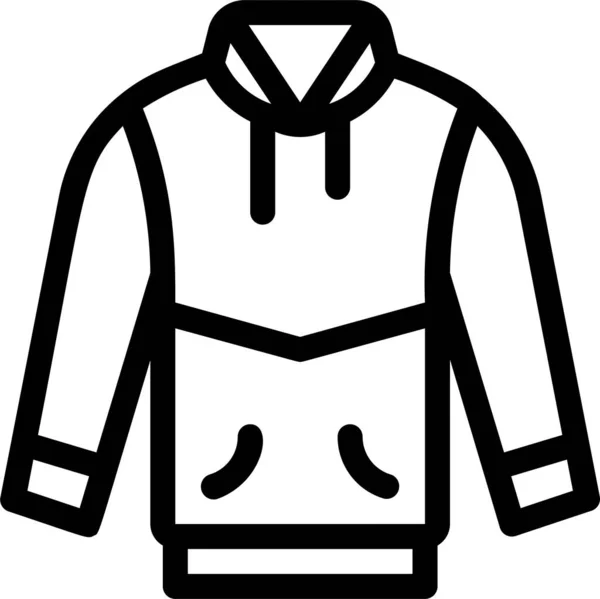 Pakaian Jaket Ikon Alam Dalam Kategori Musim Semi - Stok Vektor