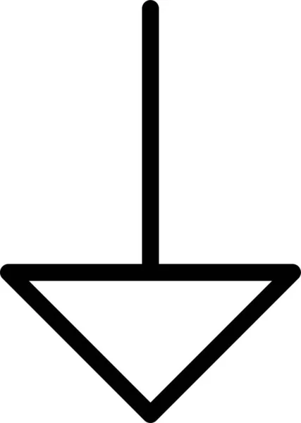 Arrow Arrows Direction Icon Outline Style — Stock Vector