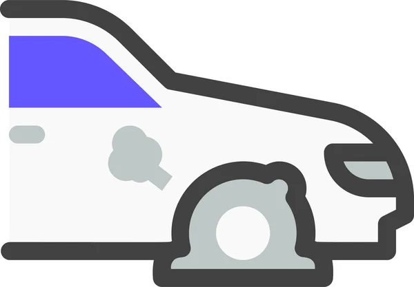 Servicio Reparación Automóviles Icono Automotriz — Archivo Imágenes Vectoriales