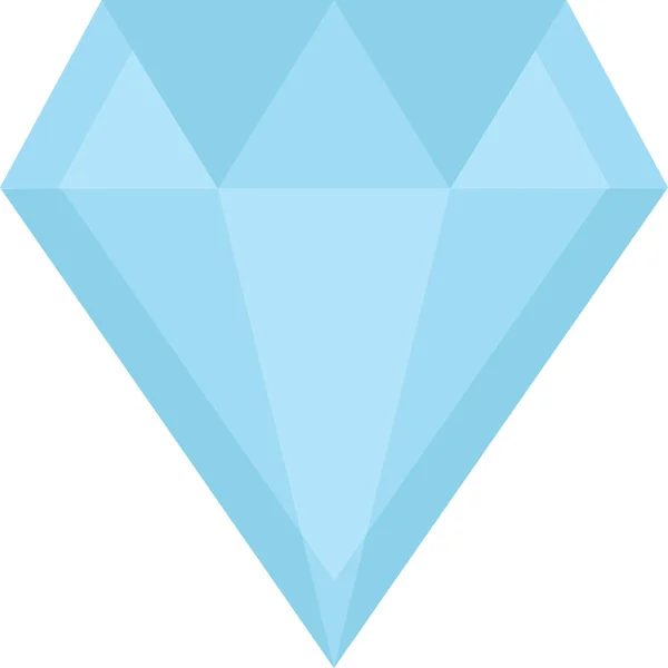 Diamond Honeymoon Jewelry Icon Love Romance Category — Stock Vector