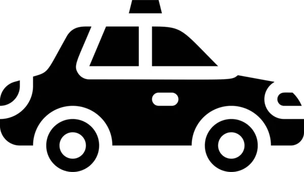 Automotive Machine Passenger Car Icon Vehicles Modes Transportation Category — Stock Vector