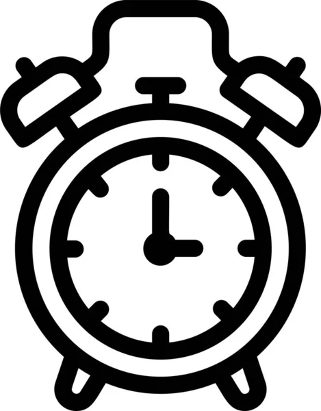 Business Clock Company Icon — Stock Vector
