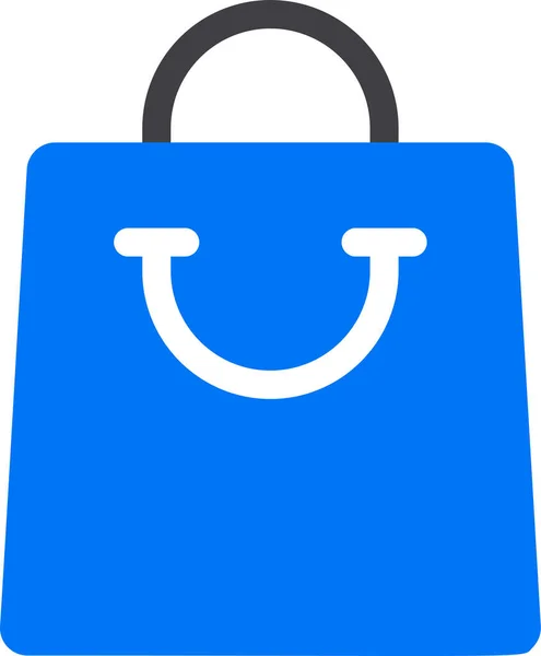 Ecommerce Icône Shopping Ligne — Image vectorielle