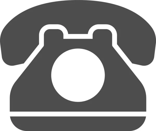 Teléfono Teléfono Fijo Icono Del Teléfono — Vector de stock