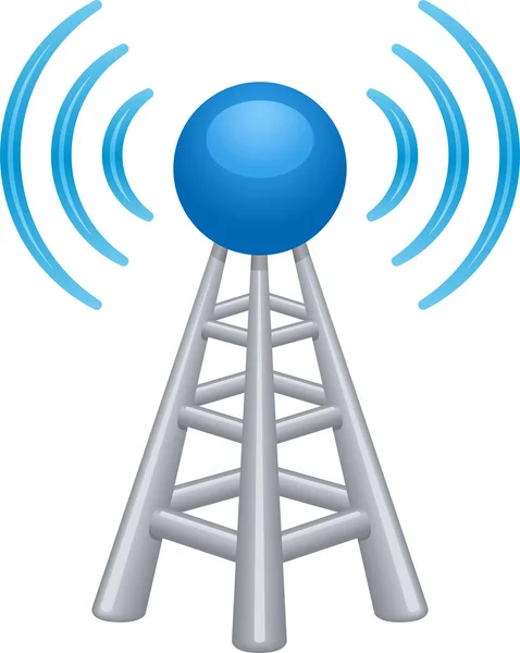 Antenne Communicatie Radiotoren Icoon Elektronische Apparaten Apparaten Categorie — Stockvector