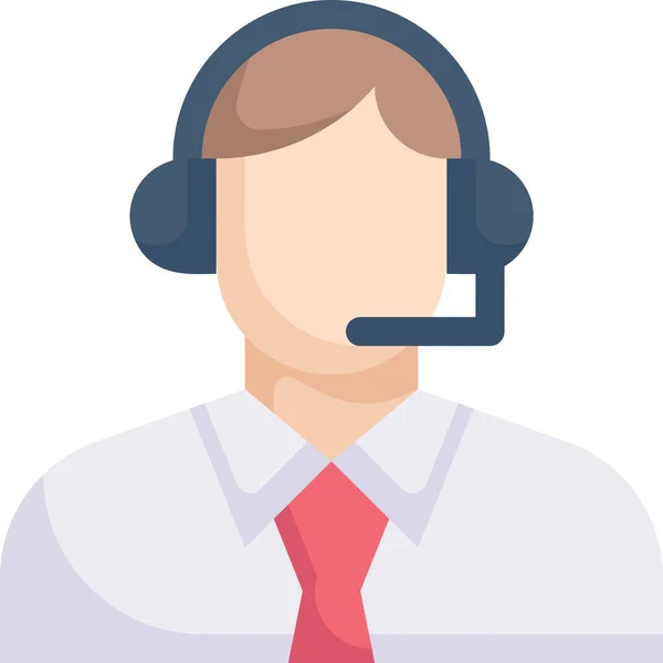 Business Customer Service Digital Icon — 图库矢量图片