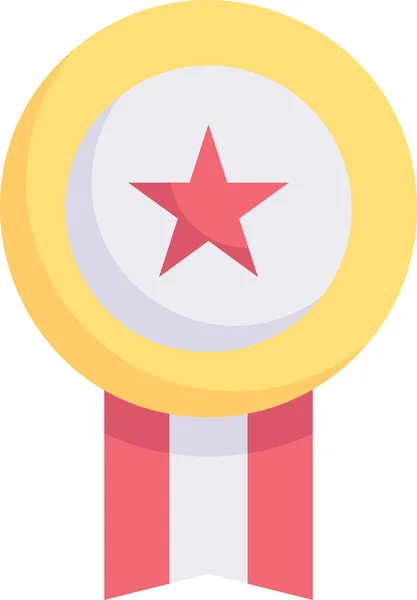 Badge Internet Marketing Medaille Pictogram — Stockvector