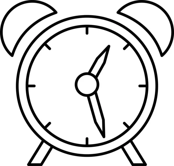 Reloj Despertador Icono Del Reloj — Archivo Imágenes Vectoriales