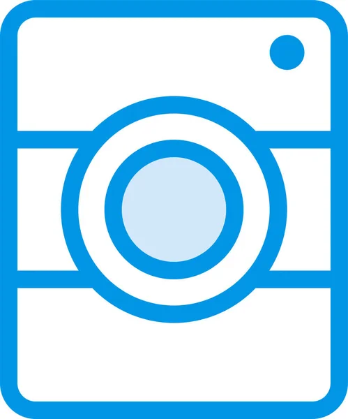 Значок Захоплення Фотоапарата Заповненому Стилі — стоковий вектор
