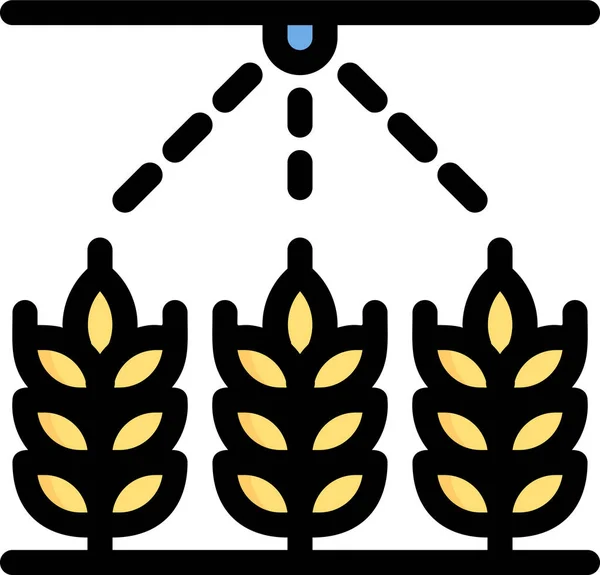 Landwirtschaft Gartenbau Landwirtschaft Ikone — Stockvektor