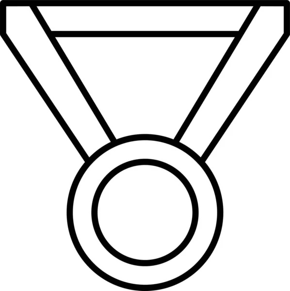 设计风格的成就奖徽章图标 — 图库矢量图片