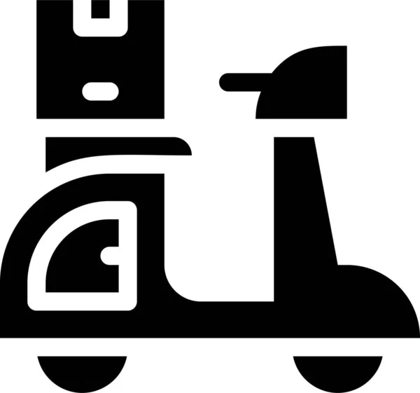 Icône Logistique Livraison Moto Dans Catégorie Expédition Livraison Accomplissement — Image vectorielle