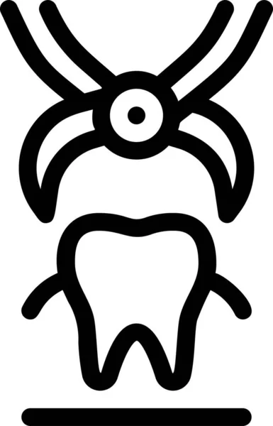 Значок Стоматолога Клініки Стоматолога — стоковий вектор