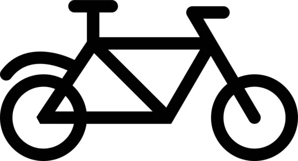 Veřejná Ikona Automatického Cyklu Stylu Osnovy — Stockový vektor