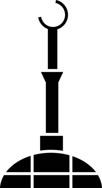 Икона Зодчества Ашхабада Цельном Стиле — стоковый вектор