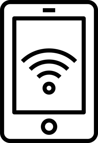 Kablosuz Kablosuz Bağlantı Simgesi — Stok Vektör