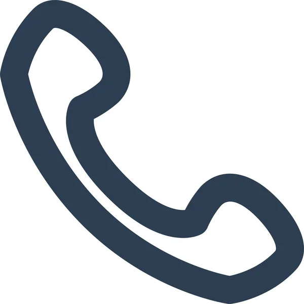 Call Center Helpdesk Informationssymbol Umrissen — Stockvektor