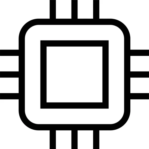 Stecker Web Symbol Einfache Illustration — Stockvektor