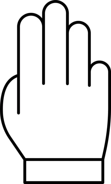 Cliquez Sur Icône Push Dans Catégorie Touch Hand Gesture — Image vectorielle