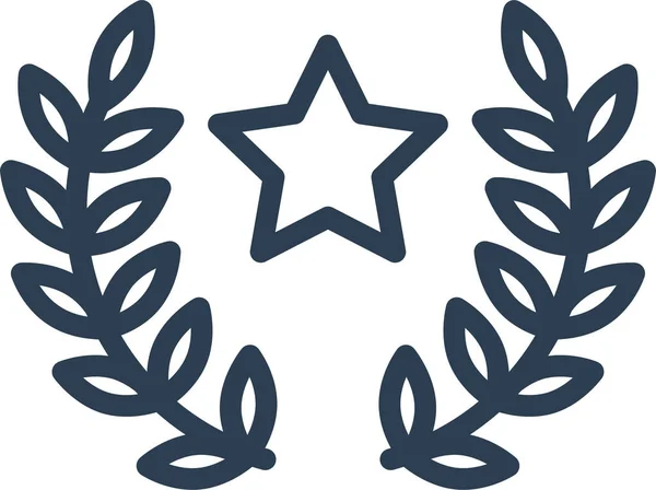 Achievement Award Glory Icon — 图库矢量图片