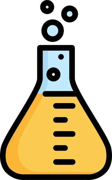 Biology Chemistry Lab Icon — Stock Vector