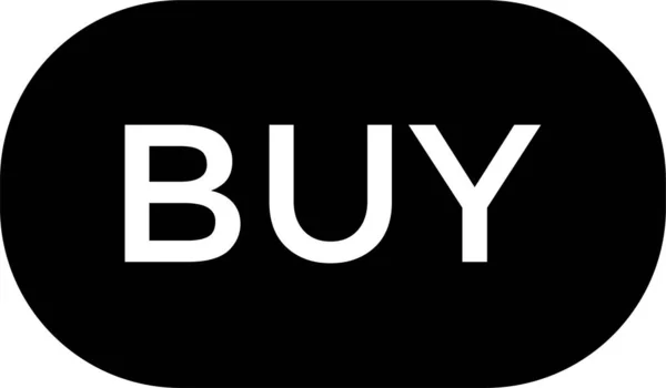 Business Buy Shopping Ikon Szilárd Stílusban — Stock Vector