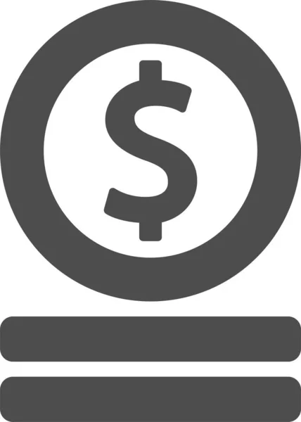 Abstract Business Banking Vector Icon — стоковый вектор