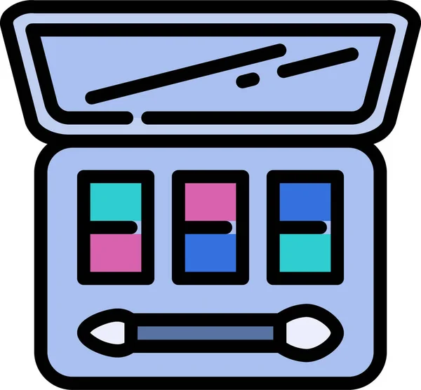 Maquillaje Icono Web Ilustración Simple — Archivo Imágenes Vectoriales