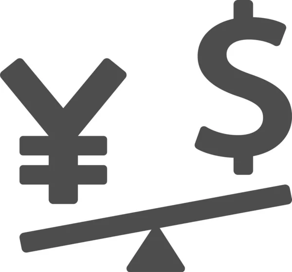 Abstract Business Banking Vector Icon — Vector de stock