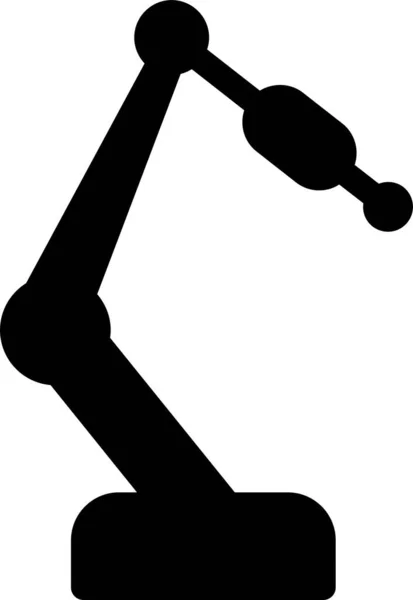 Arm Robot Starwars Icon Solid Style — 图库矢量图片