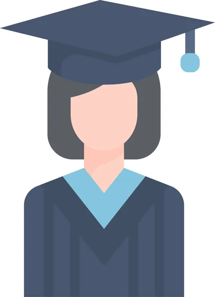 Congratulation Diploma Education Icon — Stockvektor