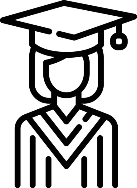 Congratulation Diploma Education Icon —  Vetores de Stock