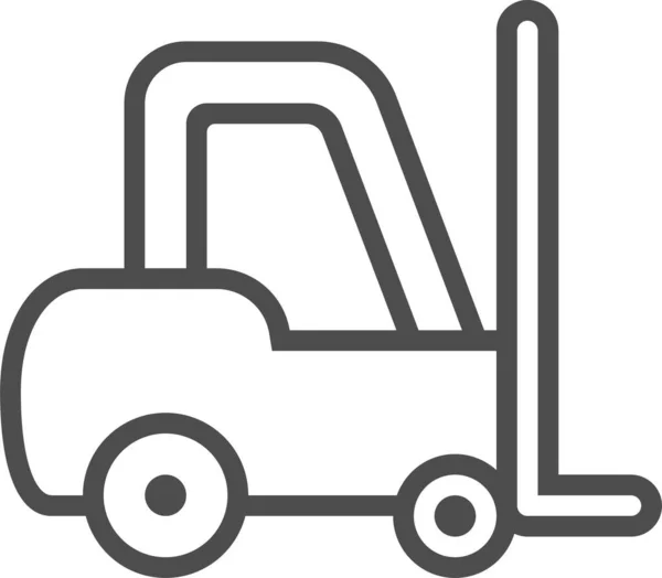Abstract Delivery Vector Icon Isolated White Background — Image vectorielle