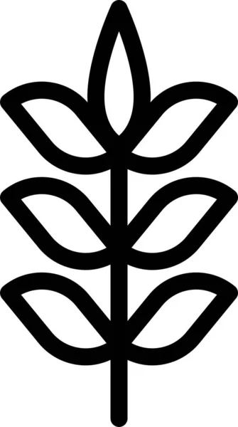 Зерновая Овсяная Икона — стоковый вектор