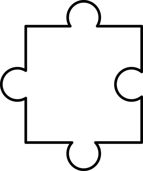로맨스 카테고리에서 퍼즐의 아이콘 — 스톡 벡터