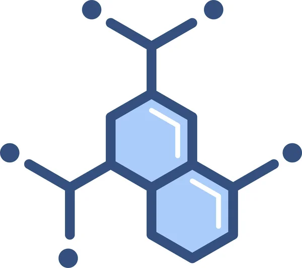 Biología Química Química Icono — Vector de stock