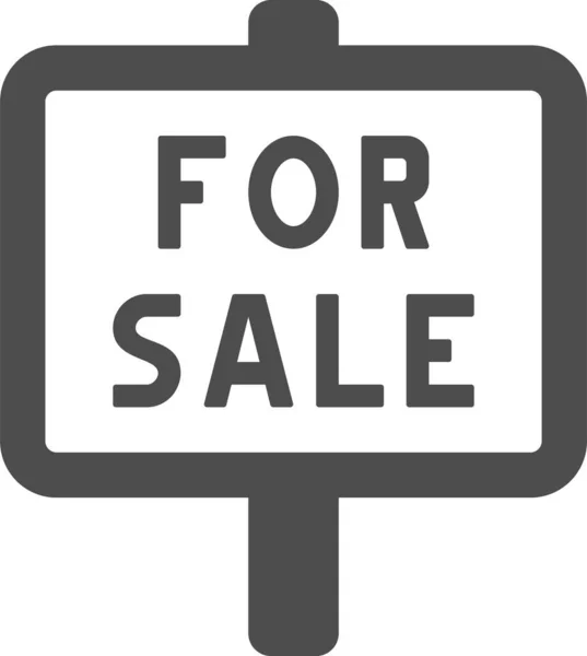 Sale Web Icon Simple Illustration — Stock Vector