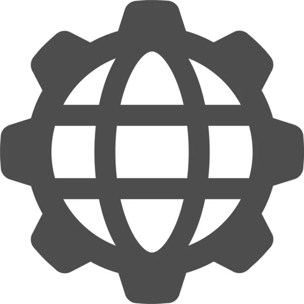 Jaringan Global Ikon Web Stok Ilustrasi 
