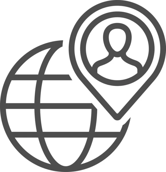 Глобальная Сеть Простой Дизайн Лицензионные Стоковые Векторы